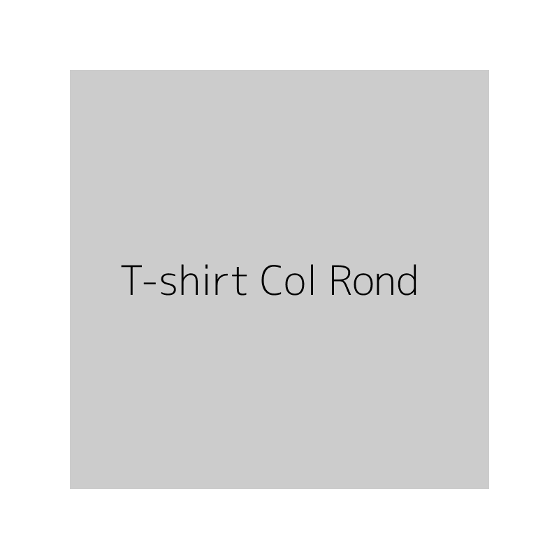 T-shirt Col Rond