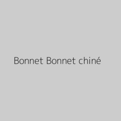 Bonnet Bonnet chiné