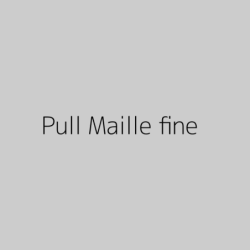Pull Maille fine