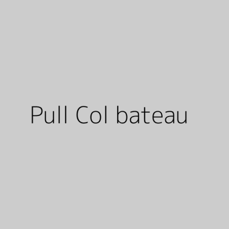 Pull Col bateau