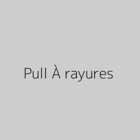 Pull À rayures