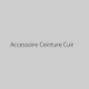 Accessoire Ceinture Cuir