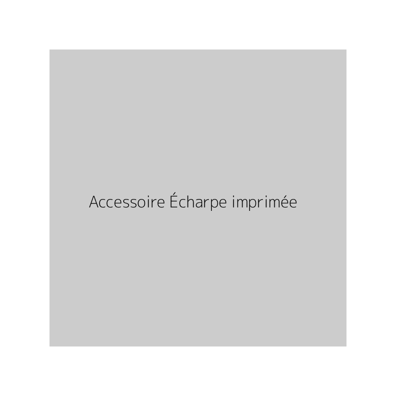 Accessoire Écharpe imprimée