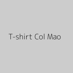 T-shirt Col Mao