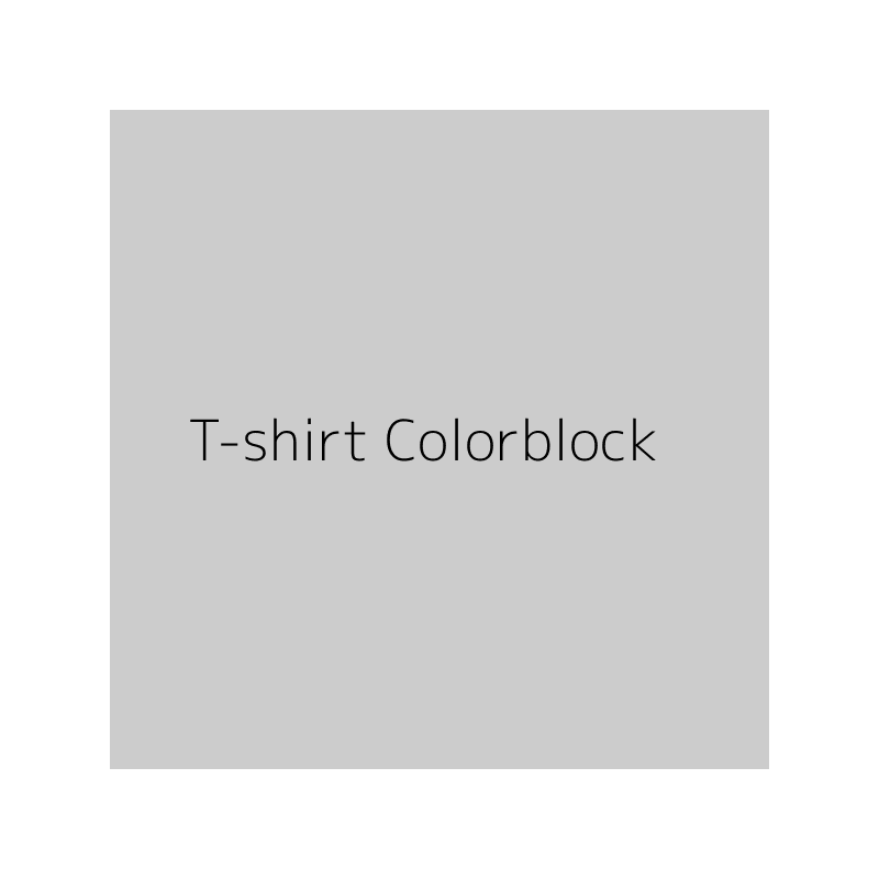 T-shirt Colorblock