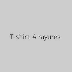 T-shirt A rayures