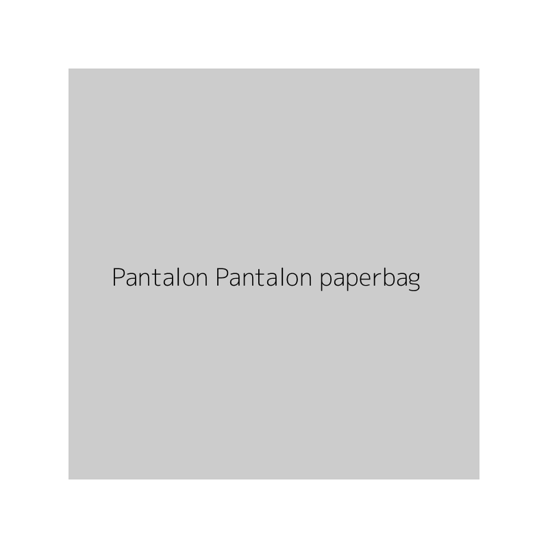 Pantalon Pantalon paperbag