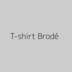T-shirt Brodé