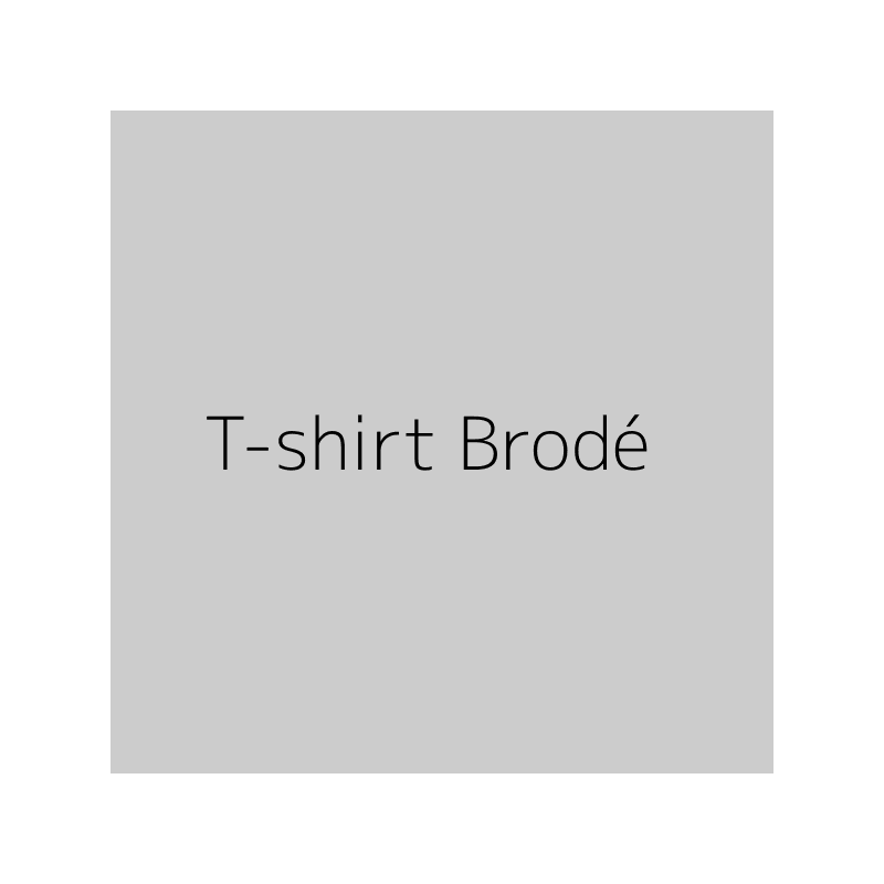 T-shirt Brodé