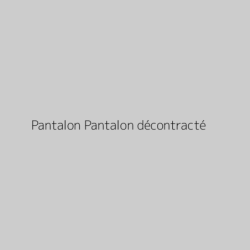 Pantalon Pantalon décontracté