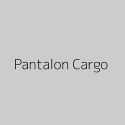 Pantalon Cargo