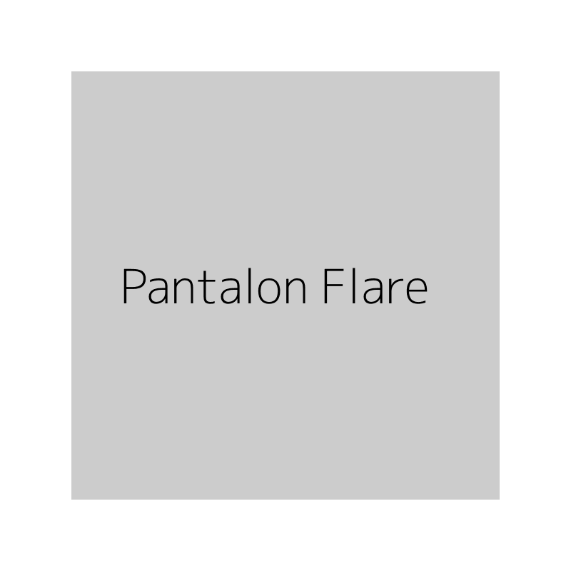 Pantalon Flare