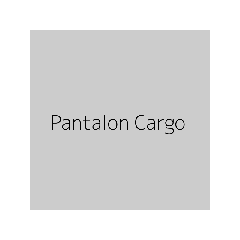 Pantalon Cargo