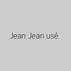 Jean Jean usé