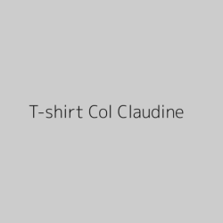 T-shirt Col Claudine