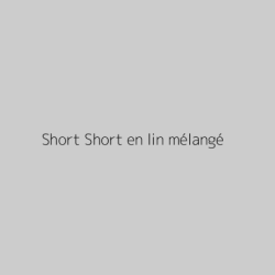 Short Short en lin mélangé