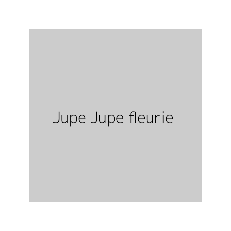 Jupe Jupe fleurie