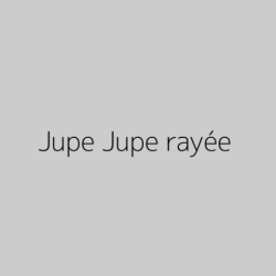 Jupe Jupe rayée