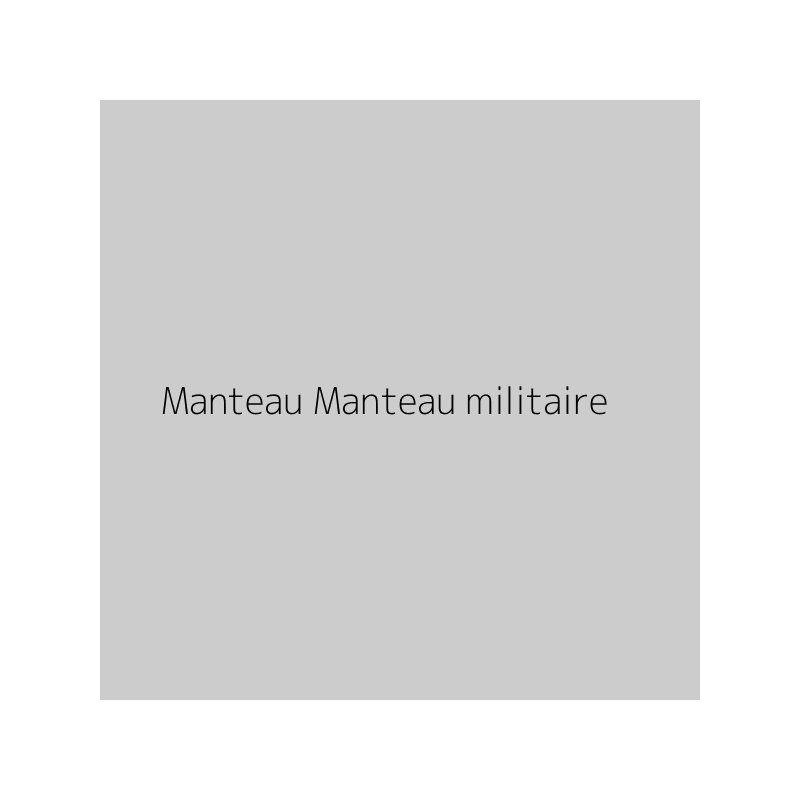Manteau Manteau militaire