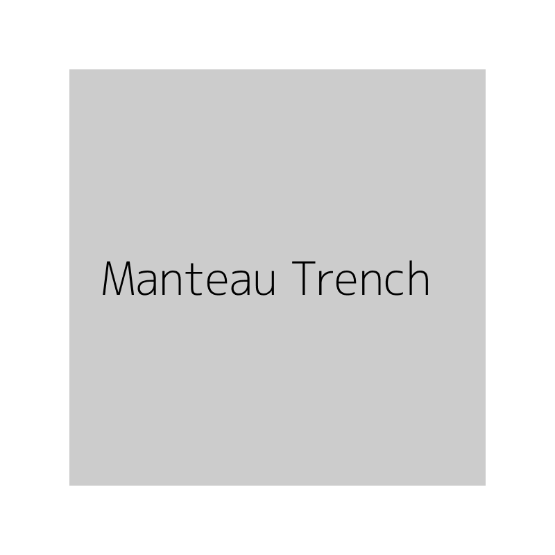 Manteau Trench