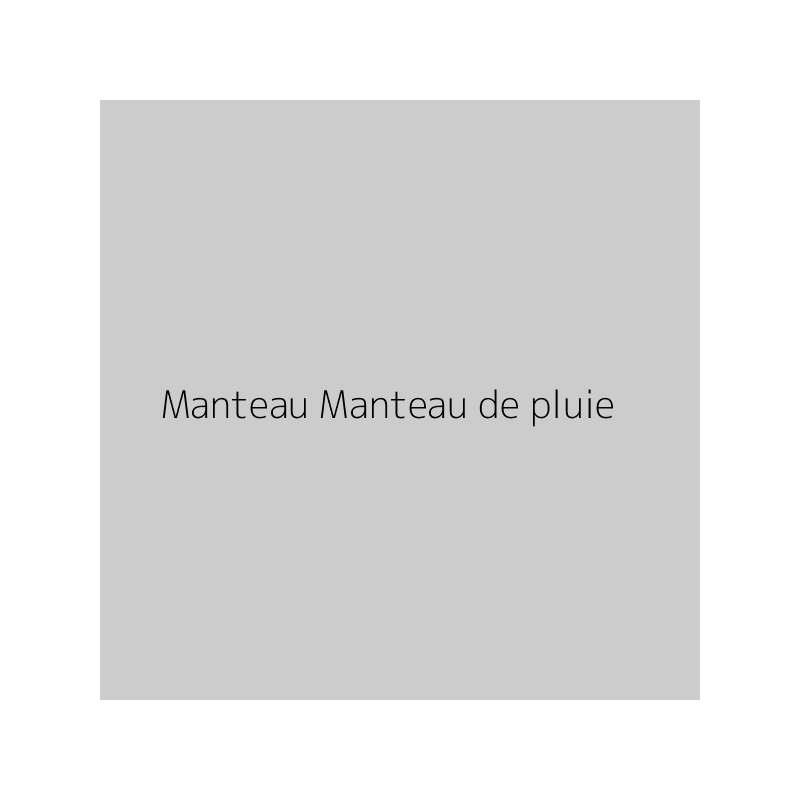 Manteau Manteau de pluie