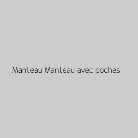 Manteau Manteau avec poches