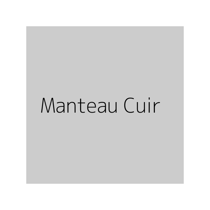 Manteau Cuir