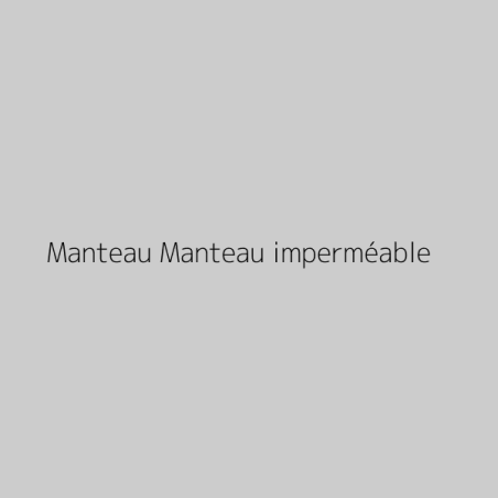 Manteau Manteau imperméable