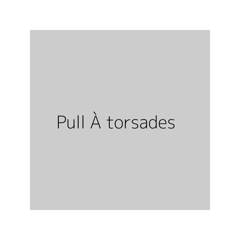 Pull À torsades