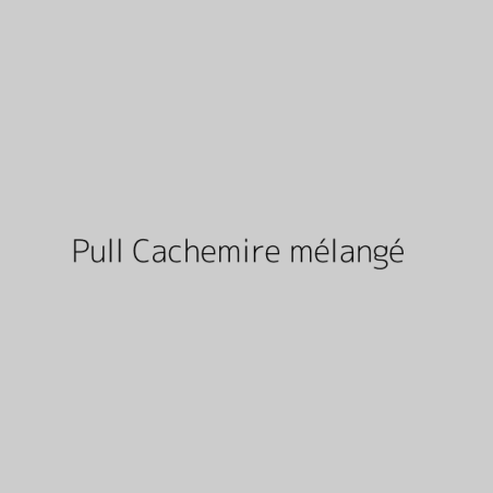 Pull Cachemire mélangé
