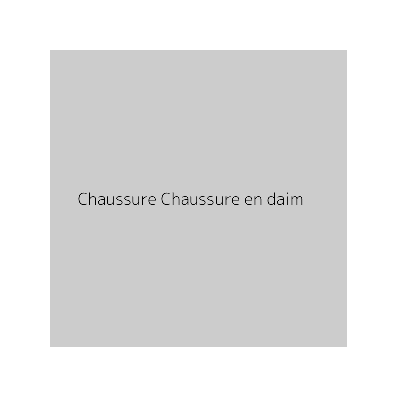 Chaussure Chaussure en daim